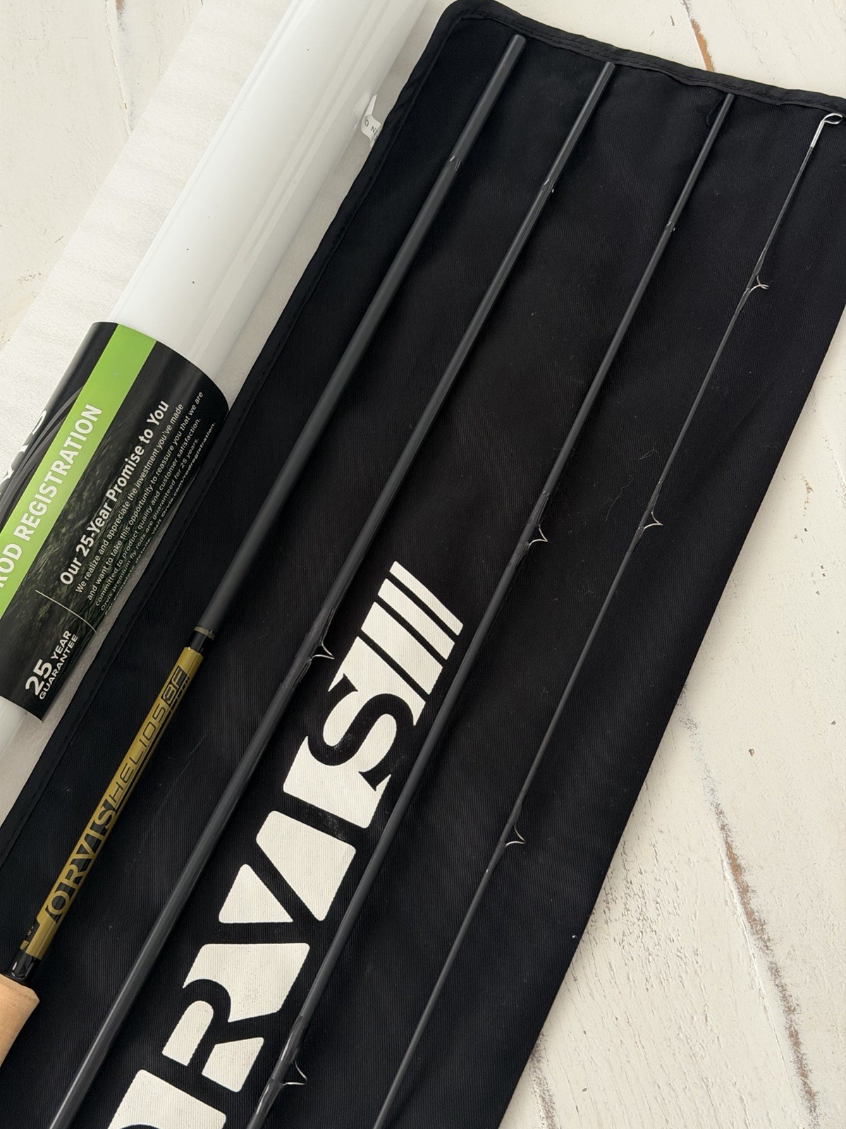 **BEAUTIFUL** 🔥 ORVIS HELIOS-3f 6wt 9’ft LIMITED EDITION OLIVE Rod🔥~NEW~