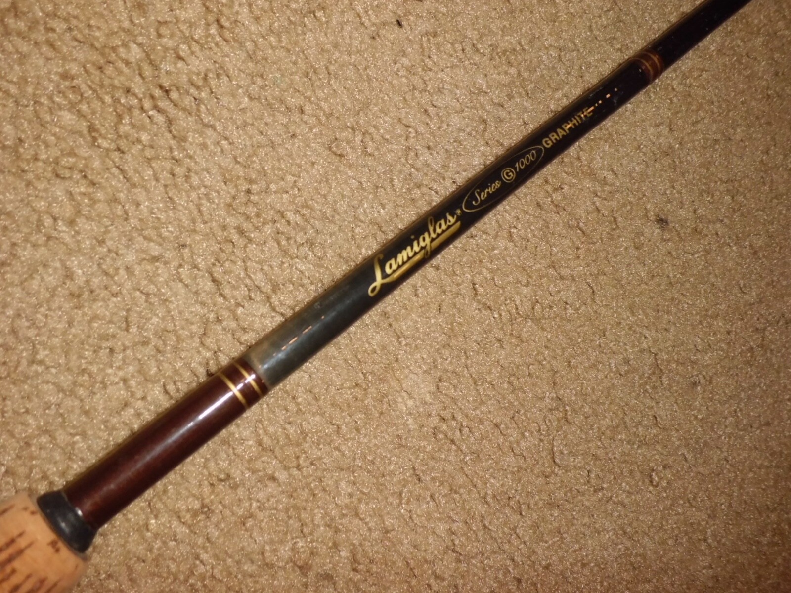 Vintage LAMIGLAS G-1564-C Series G 1000 Graphite Baitcasting 5’6″ Rod- USA