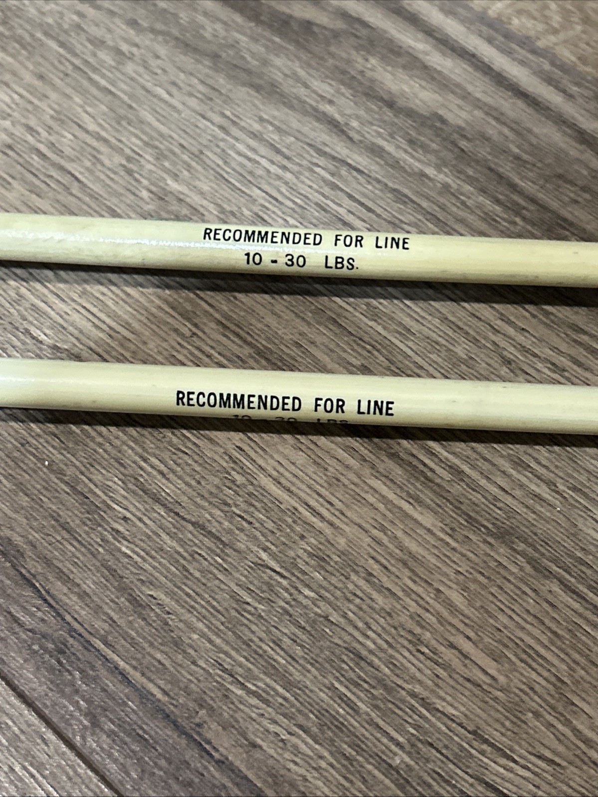 Vintage Pair Of St Croix Viking 7704-M 6’0’ fishing rods, 10-30 LB
