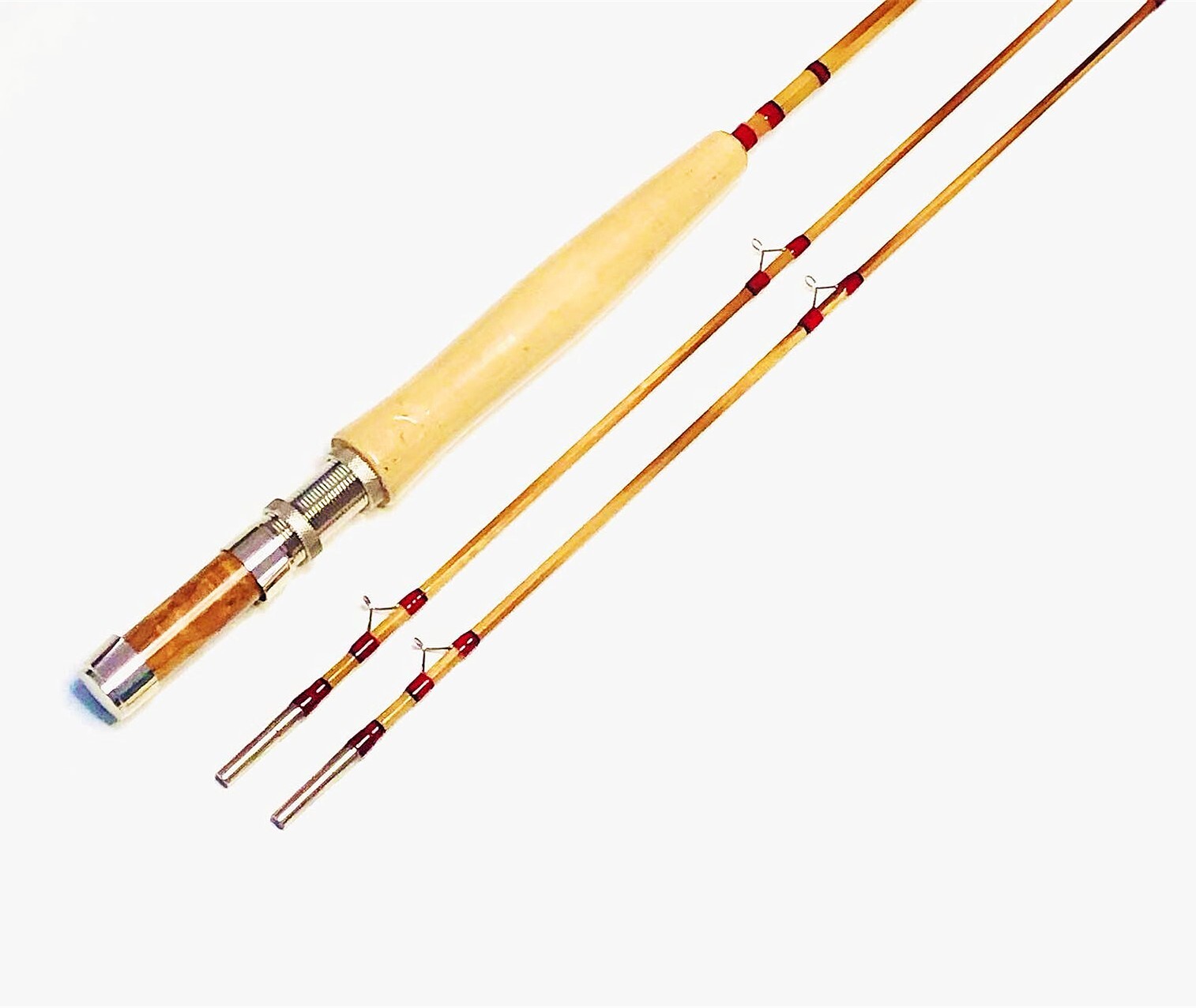 Jim Payne 6’6″ ~ 3 wt / ZHUSRODS Flame Bamboo Fly Rod / Fly Fishing Rods