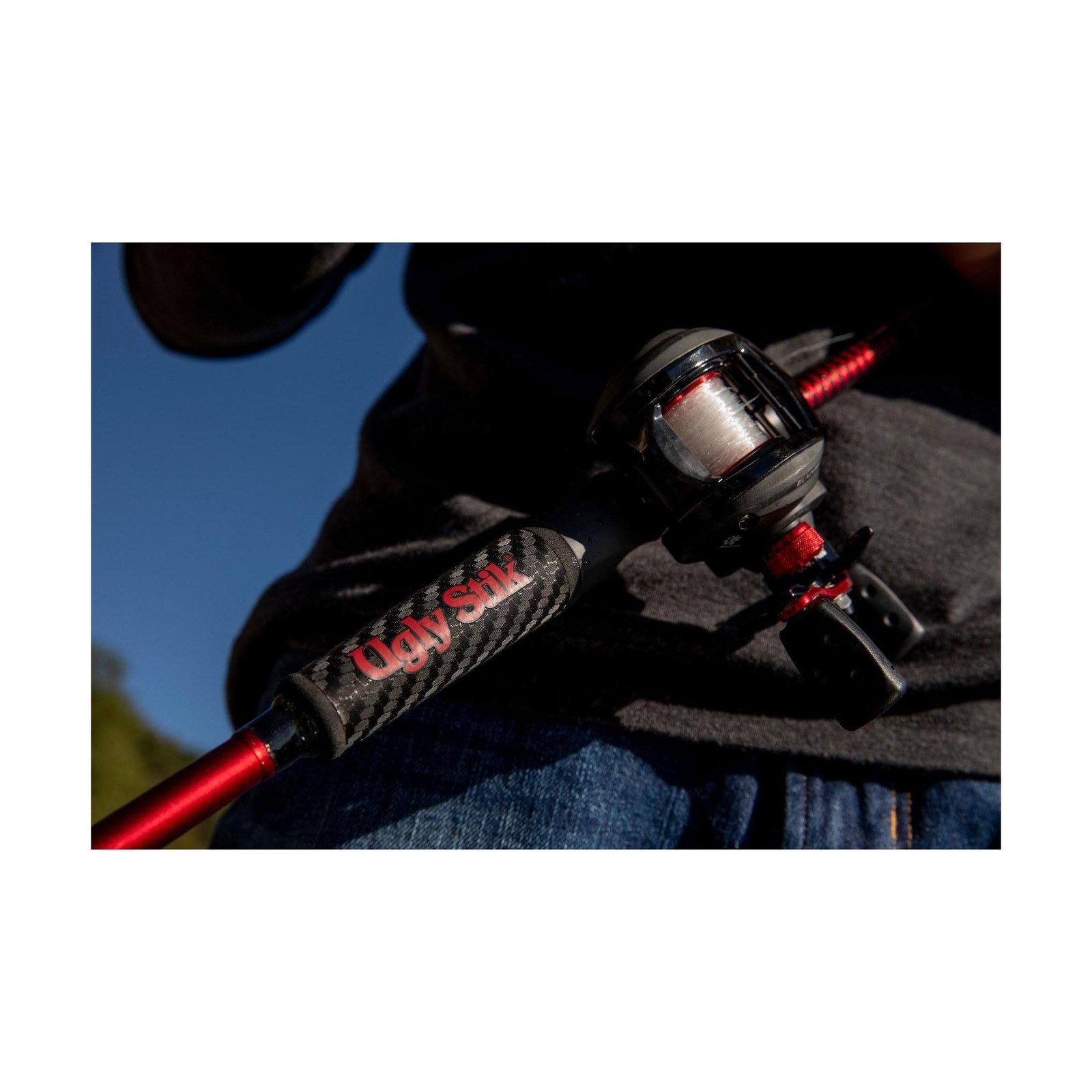 Carbon Low Profile Baitcast Reel & Fishing Rod Combo – Ugly Stik