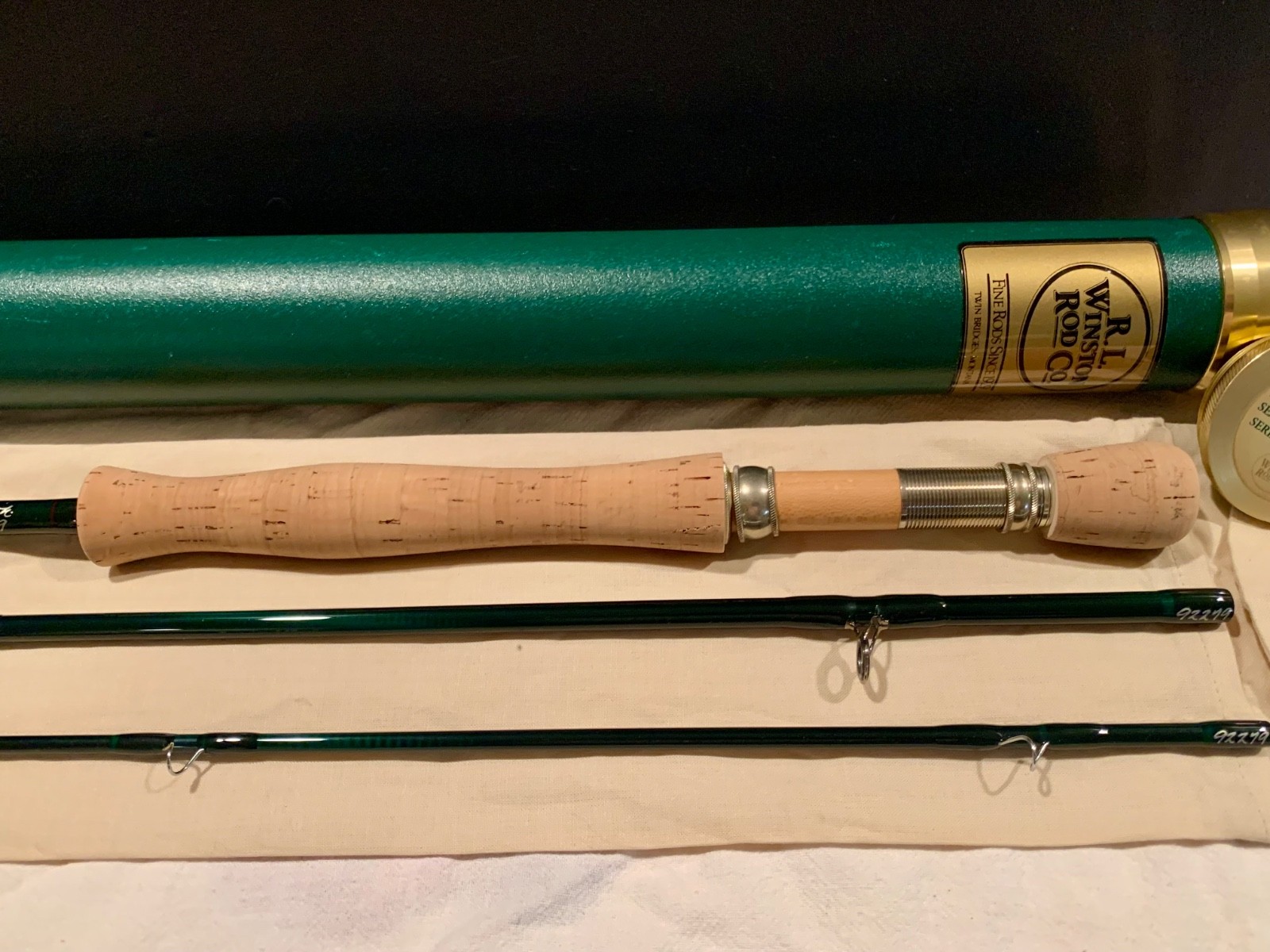 Winston LTX 9’6″ 9wt, Maple reel seat / New