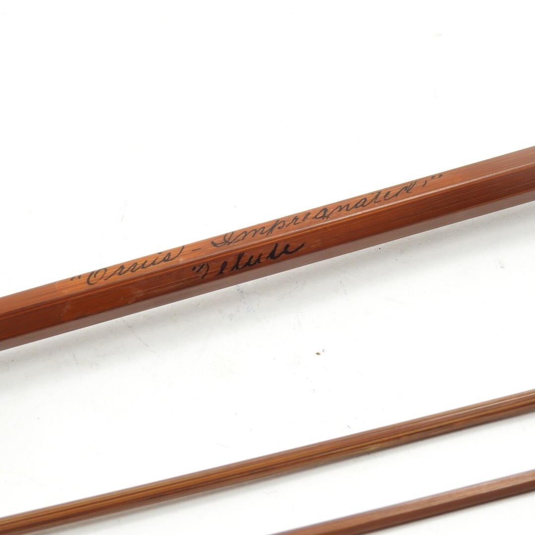 Orvis Impregnated “Deluxe” Bamboo Fly Rod. 7’ 6”. 5-6wt. W/ Tube & Sock.