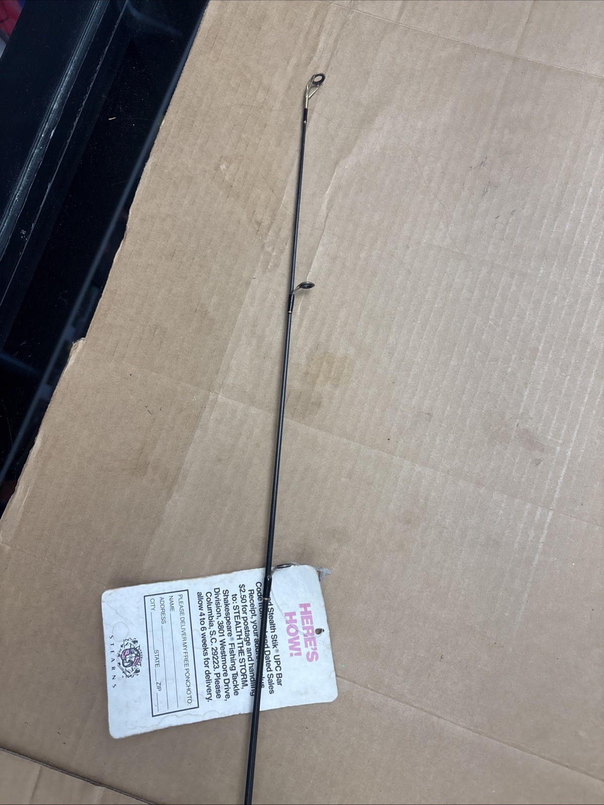 Shakespeare Stealth Stik BC 456-1MH 5’6” Fishing Rod 1 Piece