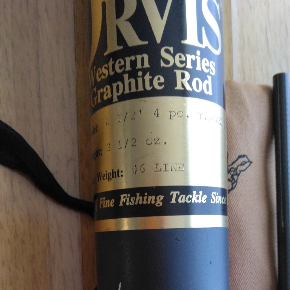 ORVIS Fly Rod WESTERN #6 8.5ft 4 pieces Fly Fishing