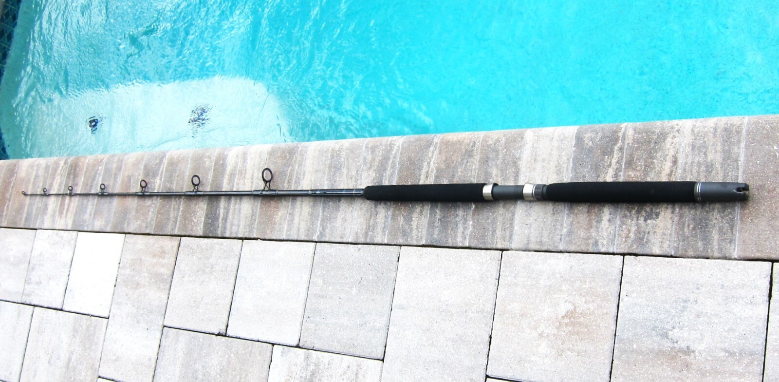 Custom MELTON INTERNATIONAL BAJA812 Live-Bait Spinning Rod: 6’6″; 8-12 lb -NEW!!