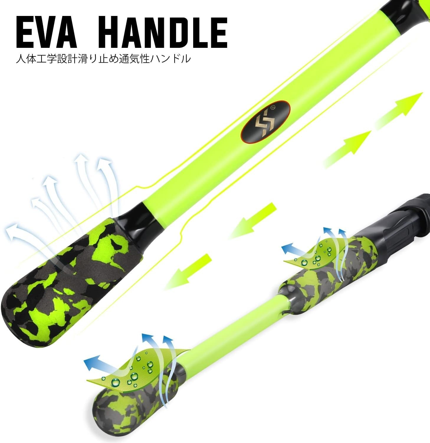 IM7 Graphite Fishing Rod – 2-Piece Casting & Spinning Medium/Medium Heavy Power