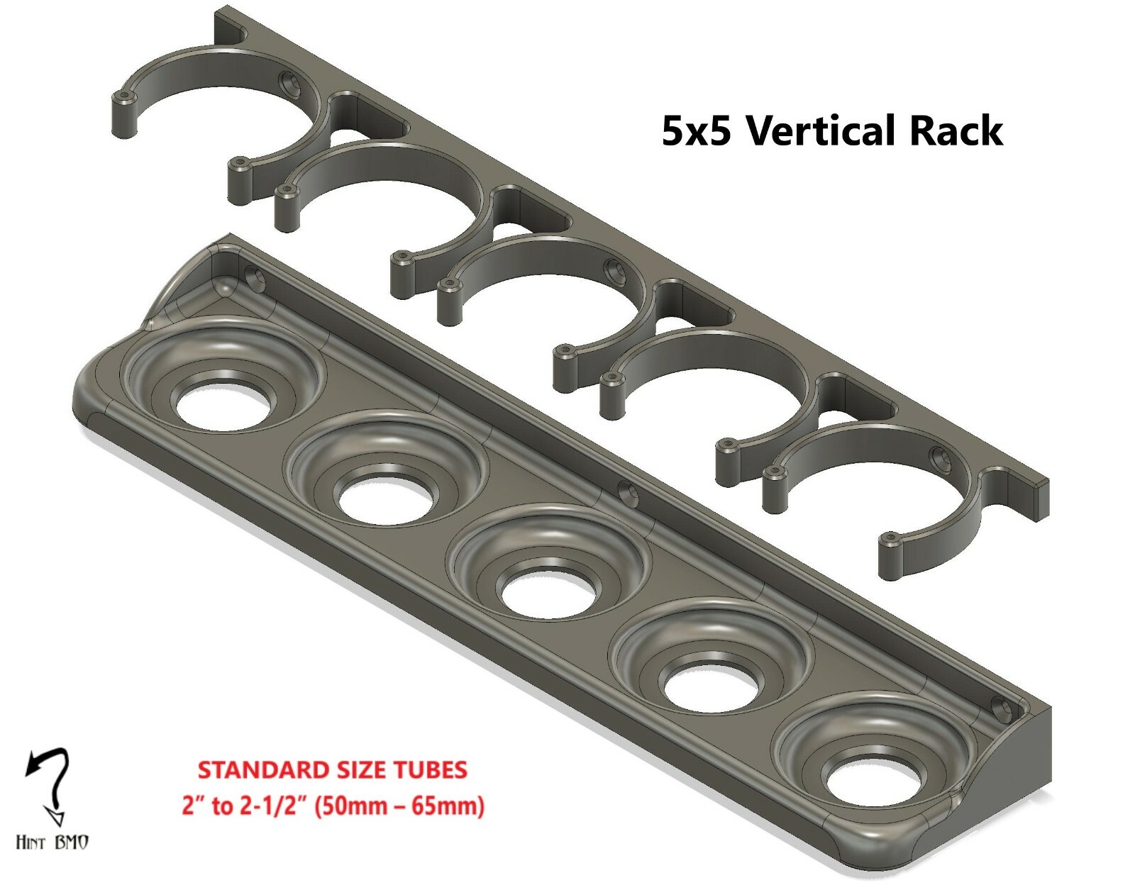 Fly Fishing Rod Tube Rack