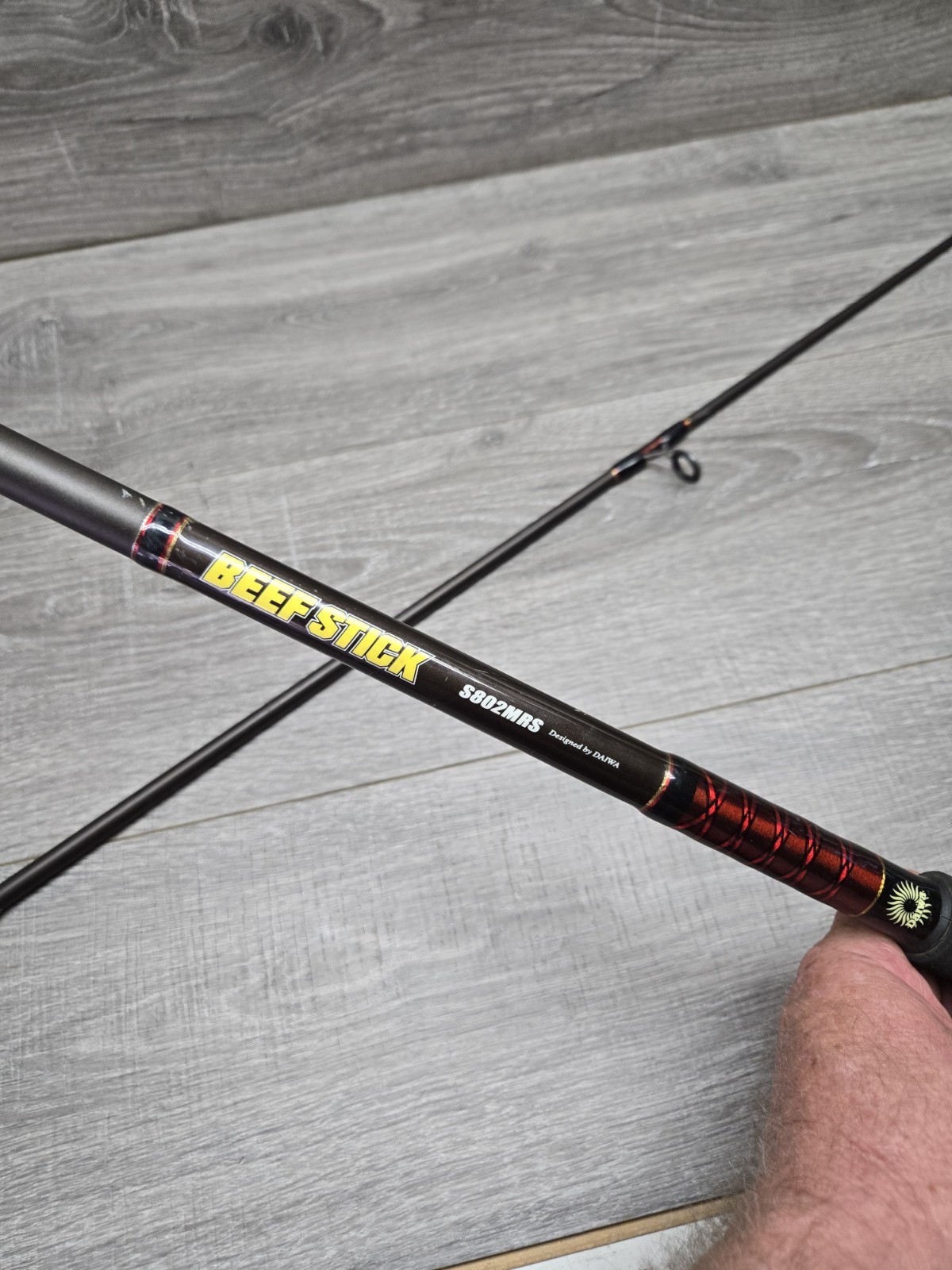 Daiwa Beefstick 8ft 2 Piece Rod 12-30 Lb Test S802MRS
