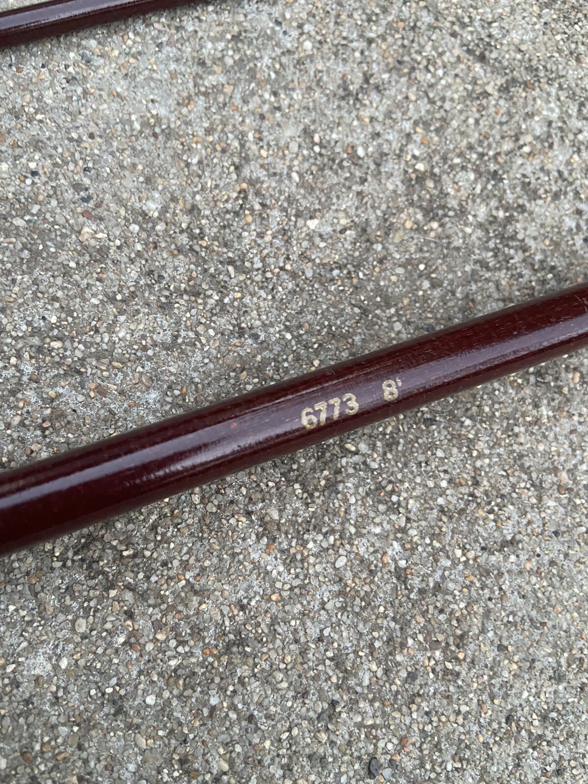 L. L . BEAN Two-Piece Fly Rod, 8′ Long – Graphite Bamboo?