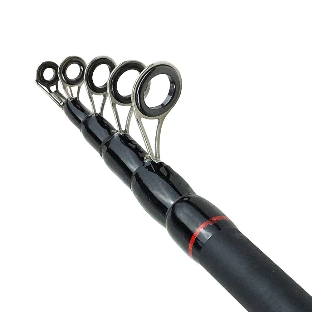 Telescopic Fishing Rod M Power Travel Casting Spinning Rod 1.8M-3.0M Carbon Pole