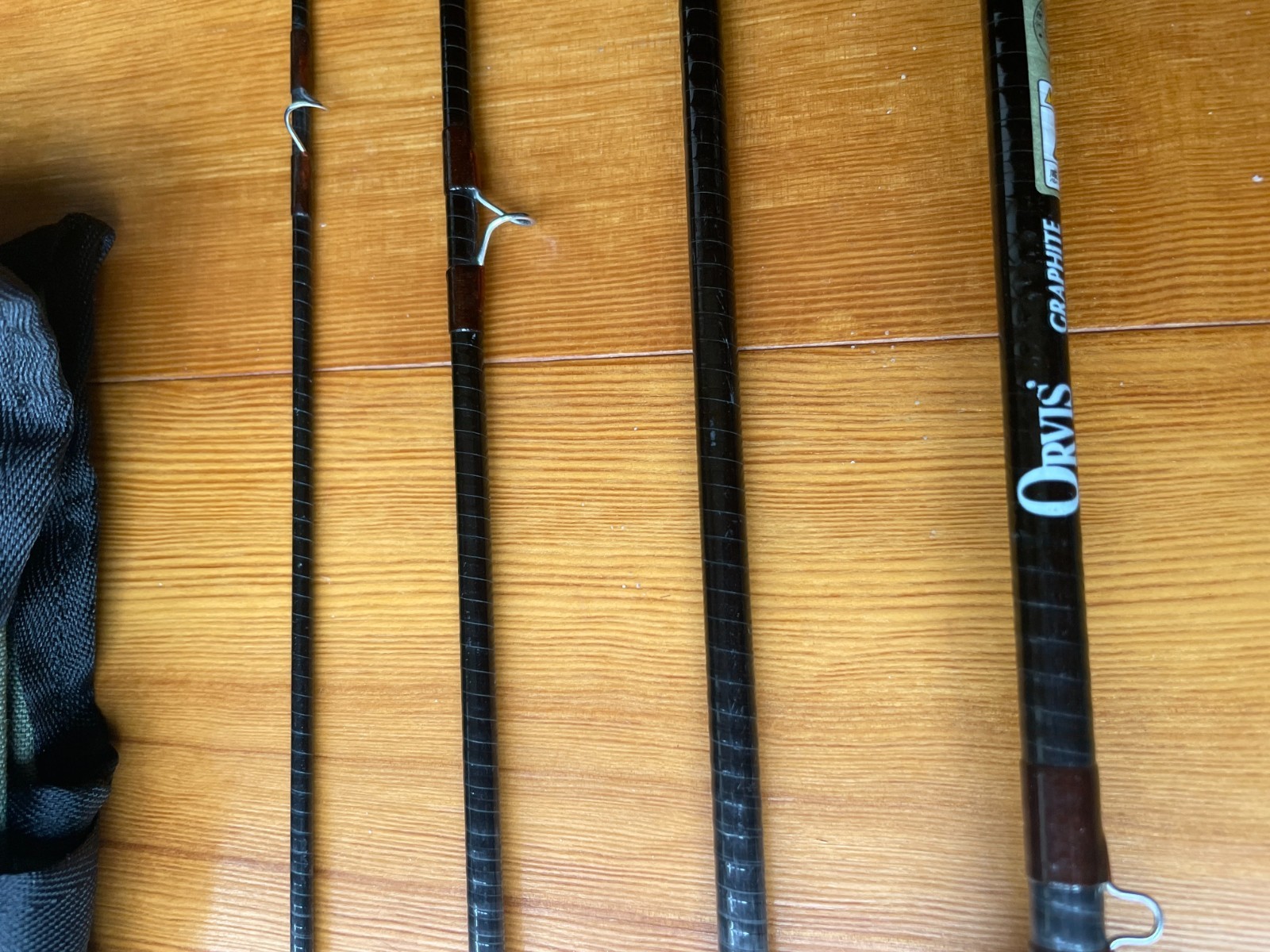 Orvis TightLoop #4 wt Line 8’0″ 4P 2-3/4oz Tube Used Fly Fishing Rod Carbon