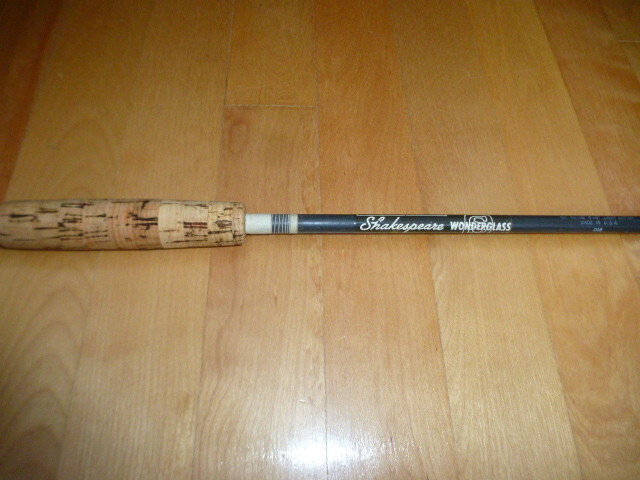 Fishing Boat Rod Shakespeare Wonderglass, Very Nice Shape rods reels deals