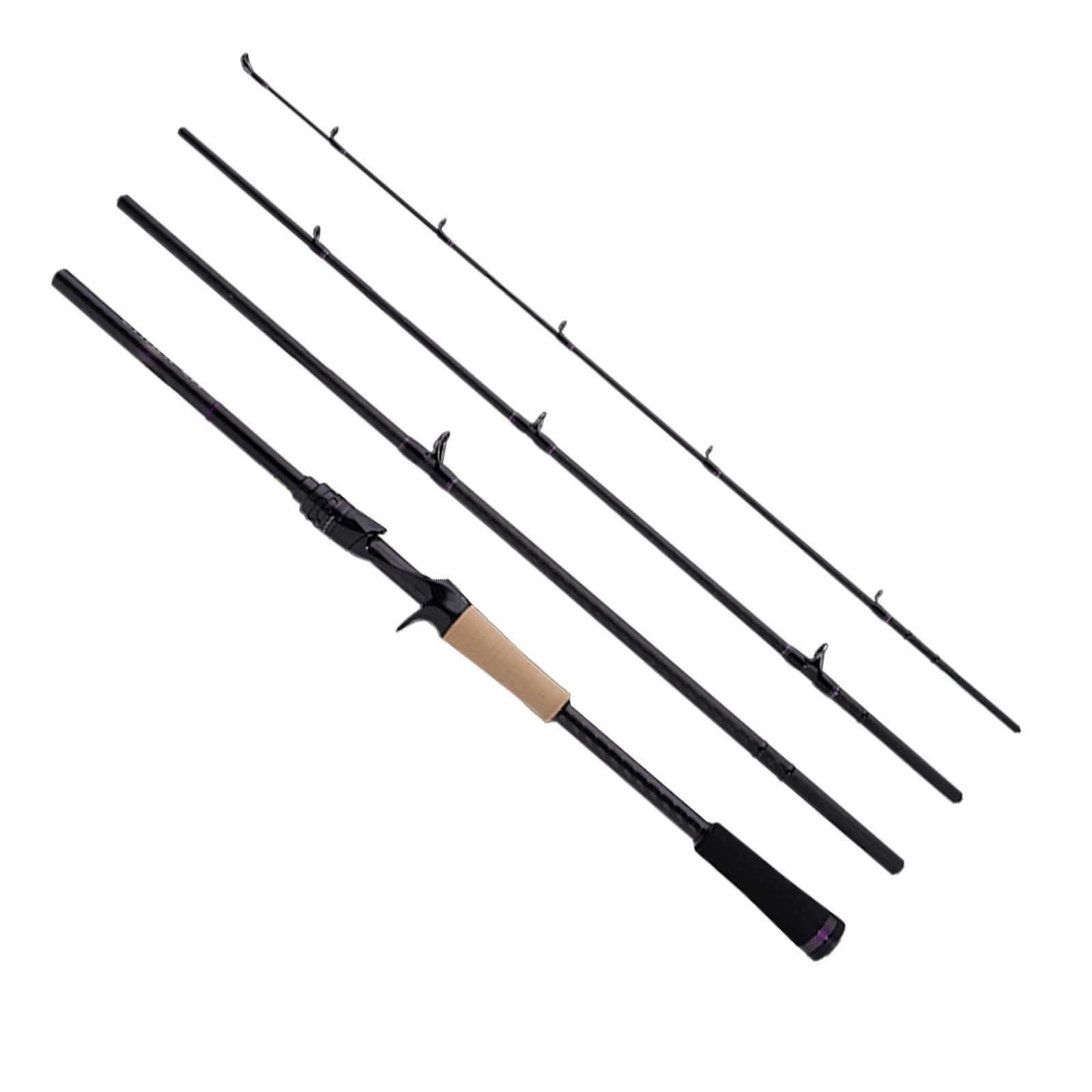 PURELURE SHARPEN Universal Travel Spinning Casting Lightweight Portable Lure Rod