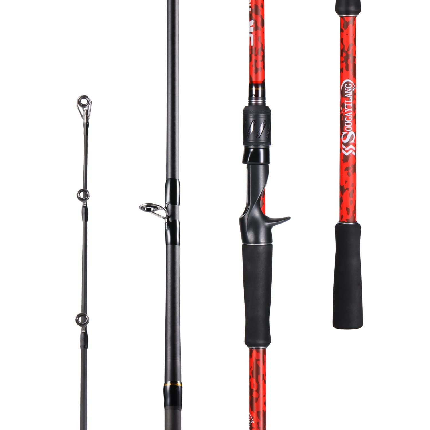 Inshore Saltwater Fishing Rods – 7′ Spinning & Casting Rods, IM7 Carbon, Cork Ha