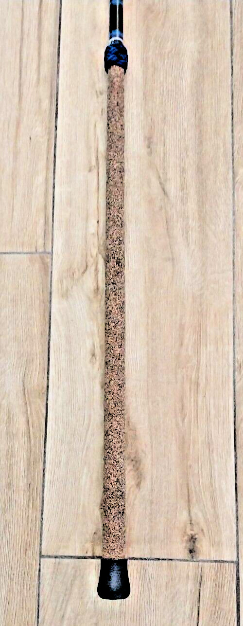 NEW CUSTOM WRAPPED -8 FT -SEEKER 270-8 CONVENTIONAL SALWATER ROD, CORK HANDLE