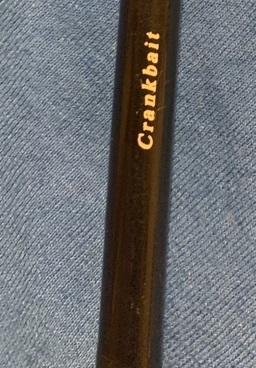 Vintage Bass Pro Shops “Rick Clunn X “Signature Series 7’ MH IM8 Casting Rod