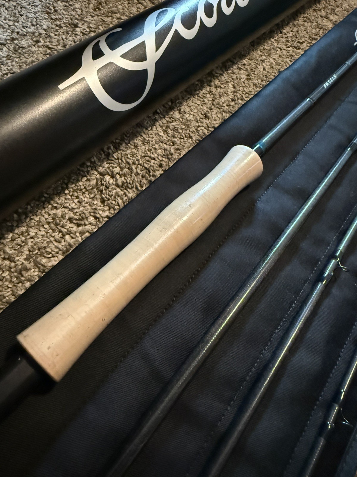 SCOTT SECTOR 9ft 9wt. Fly Rod Brand New + SA Infinity Salt Smooth line