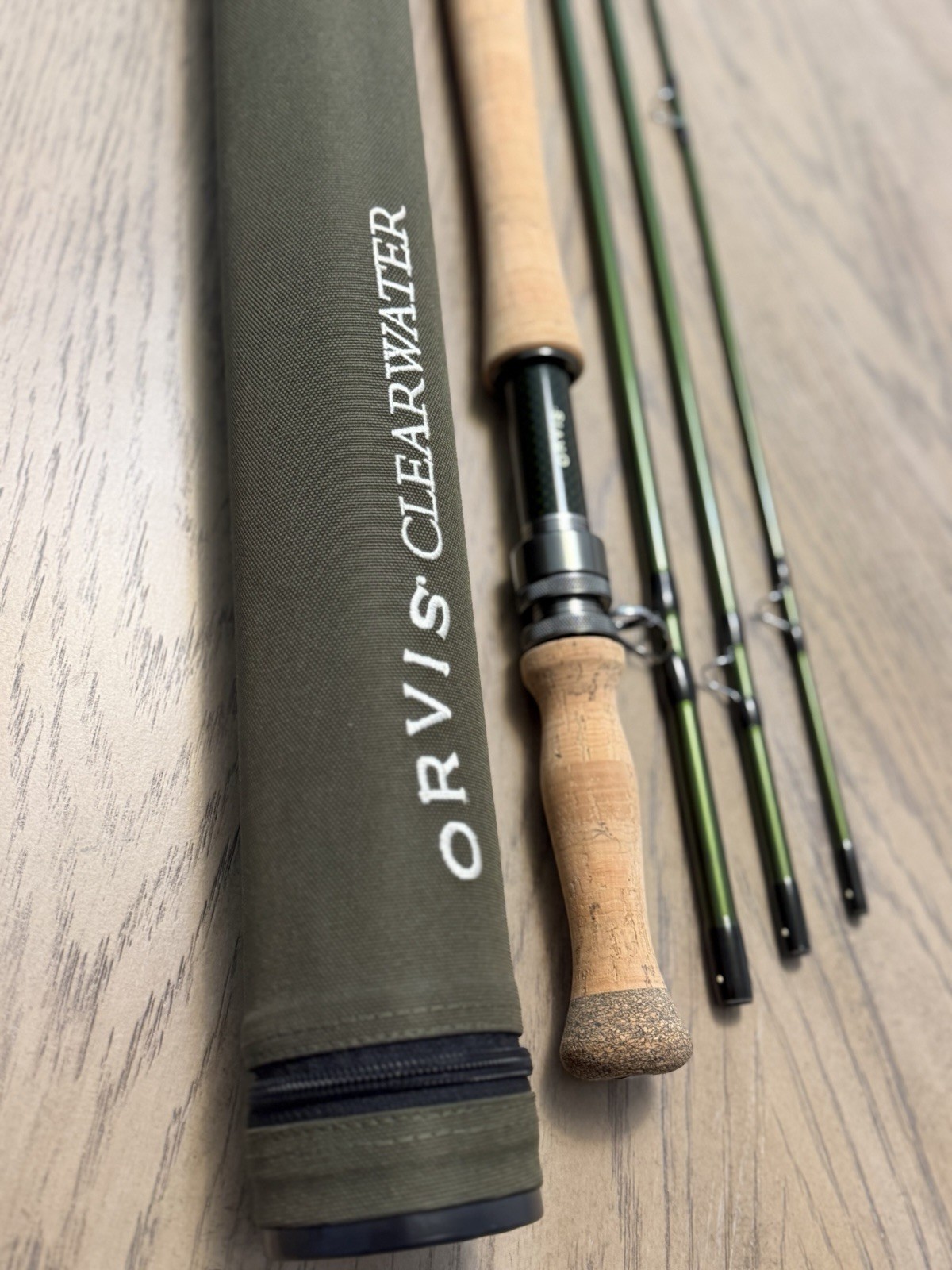 Orvis Clearwater 11ft 6wt 4pc Fly Fishing Rod W/ Tube