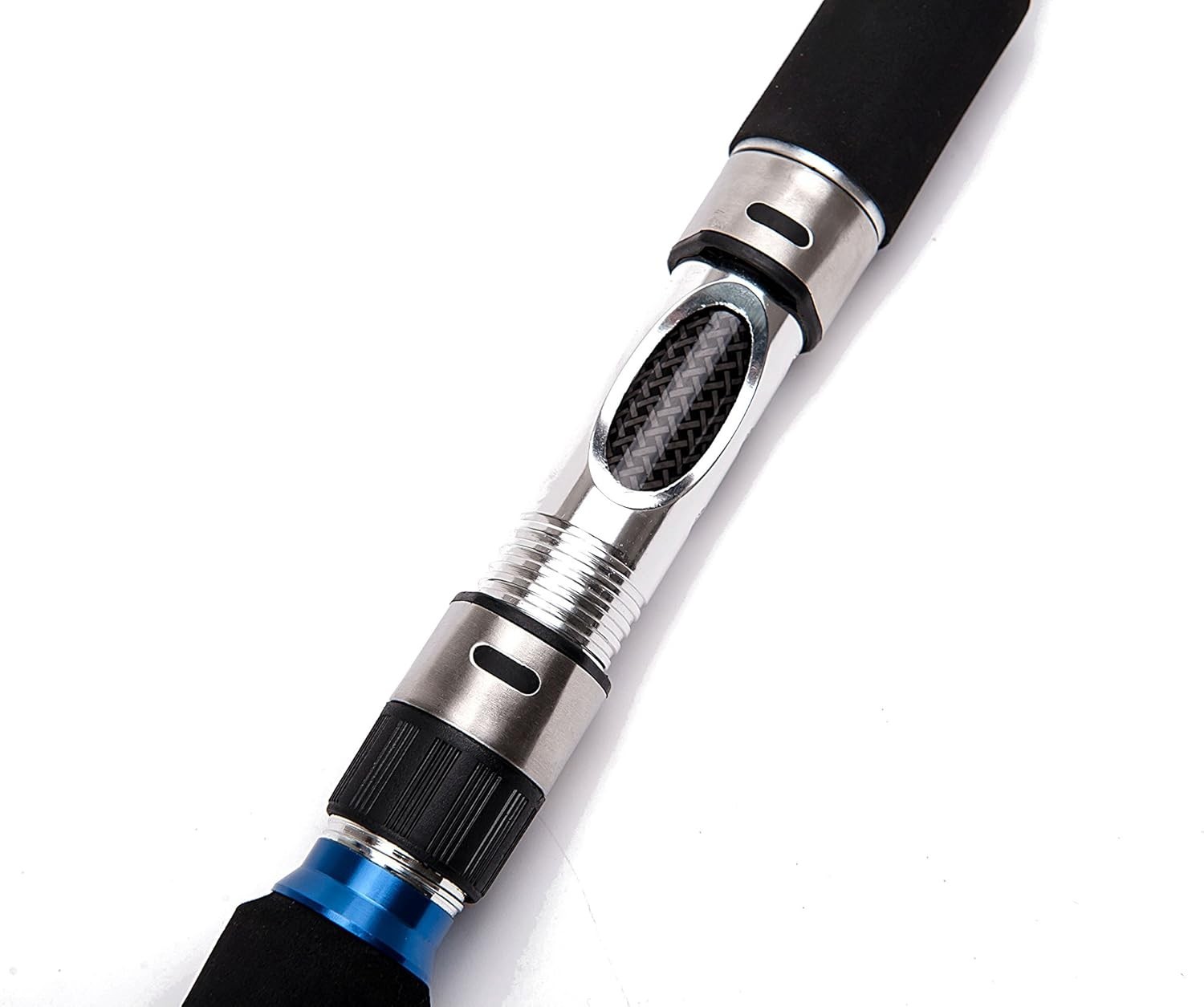 3-Piece Spinning Rod Portable Boat Rod Saltwater Heavy Fishing Rod (30-50 Lbs…