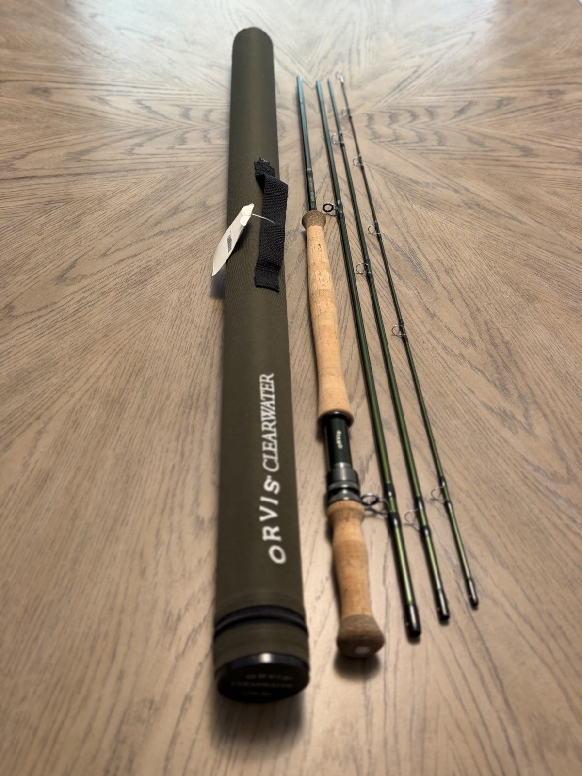 Orvis Clearwater 11ft 6wt 4pc Fly Fishing Rod W/ Tube