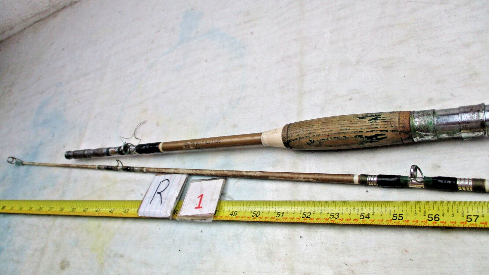 Montague Fishing Rod 6′ 2Pc. Soft tip See Pictures For Details