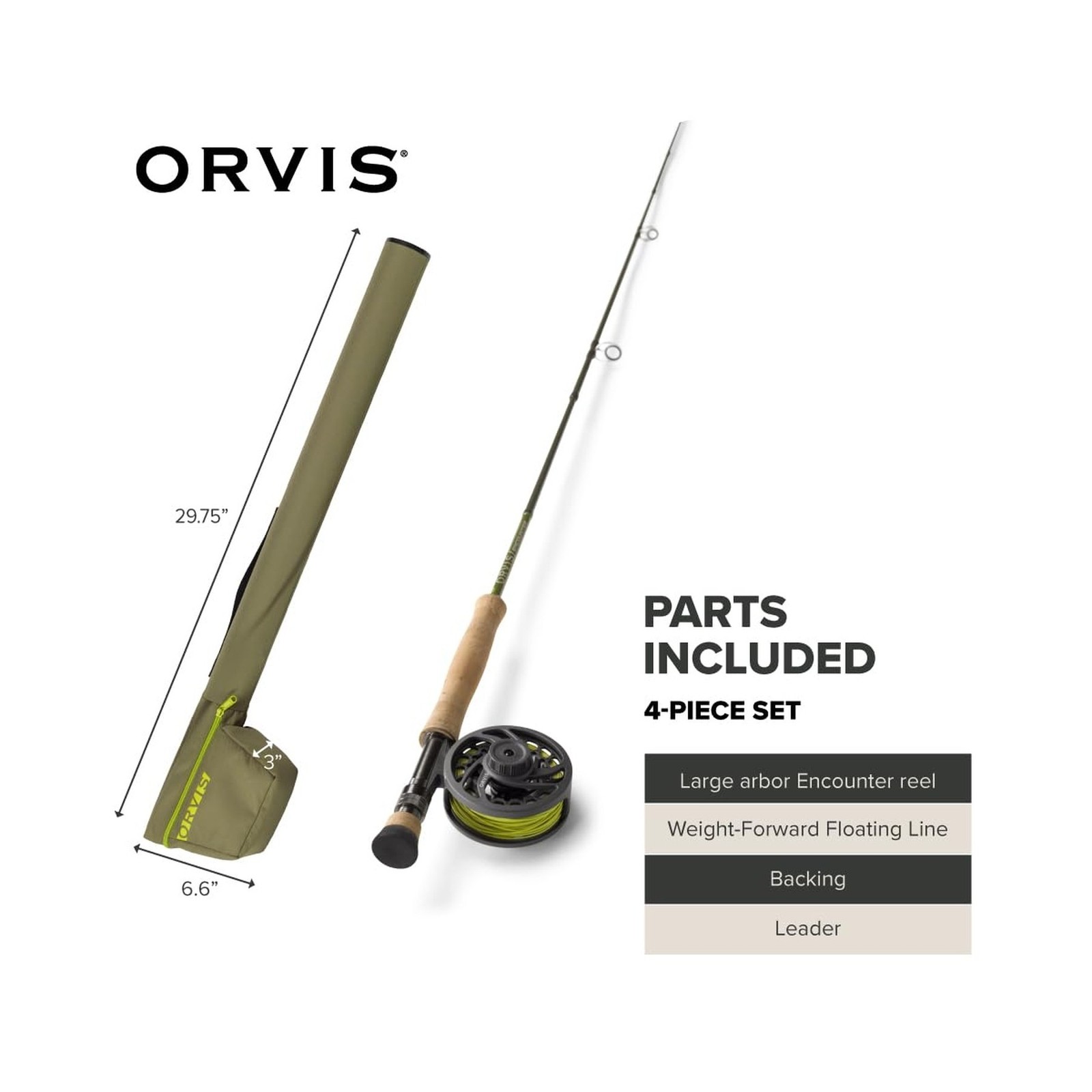 Orvis Encounter Outfit – Fishing Rod and Reel Combo – Versatile Outfit with L…
