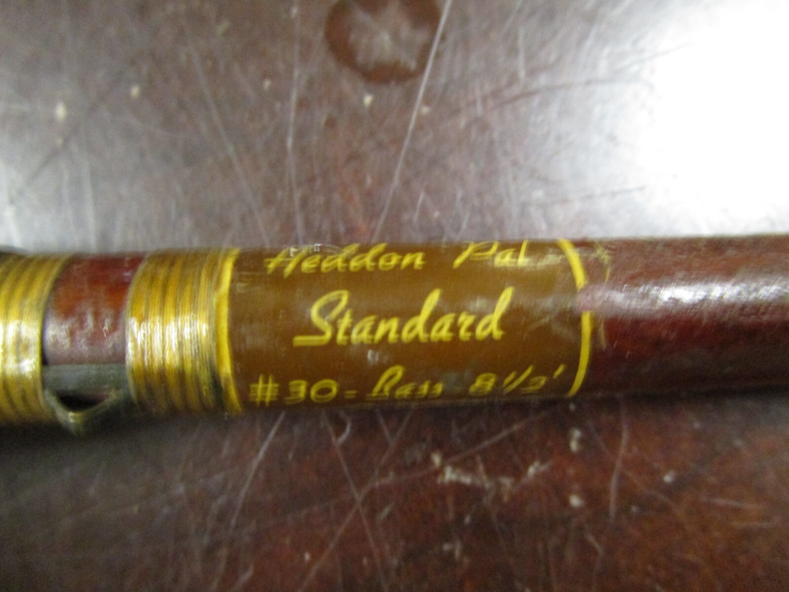 Vintage Heddon Pal Standard #30 8.5 fly rod