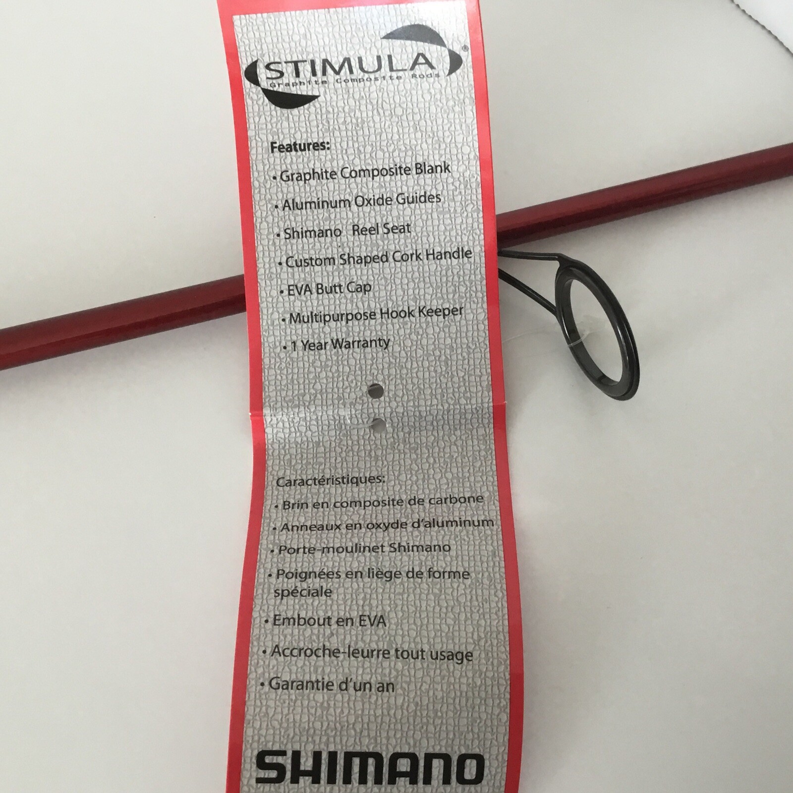 Shimano Stimula STS66M2A Two Piece Fishing Rod New