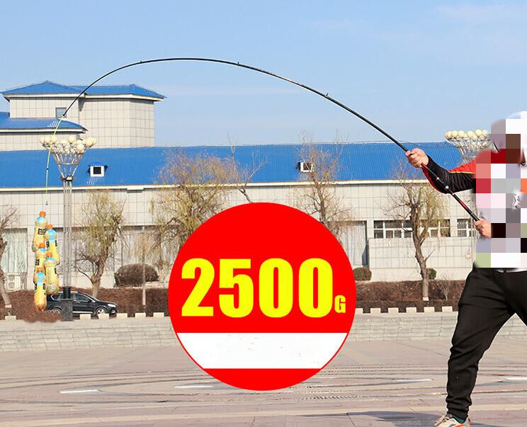 Portable Spinning Fishing Rod Travel Sea Pole Fishing Rods 2.1M-3.6M Saltwater