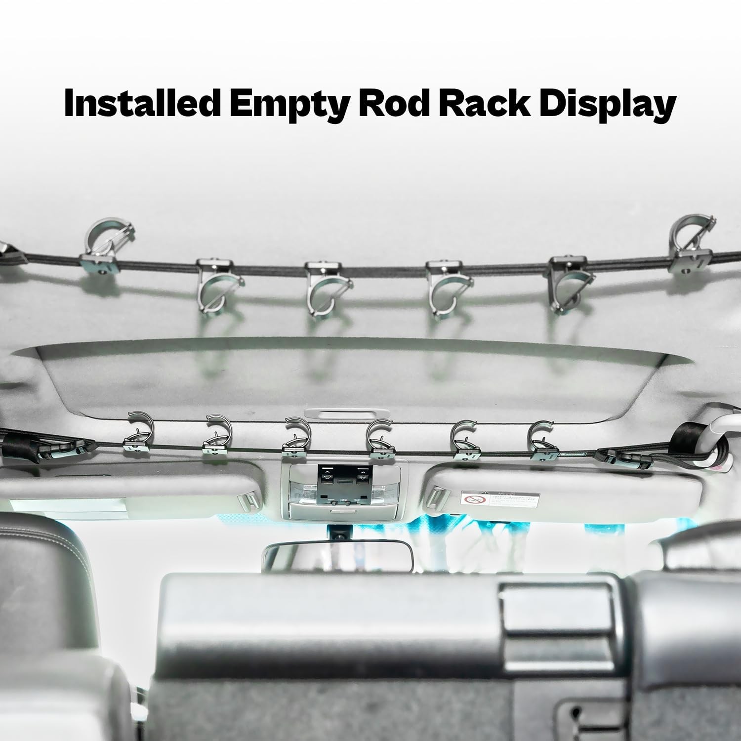 Fishing Rod Racks for Car, Quick-Clip System Pole Vertical