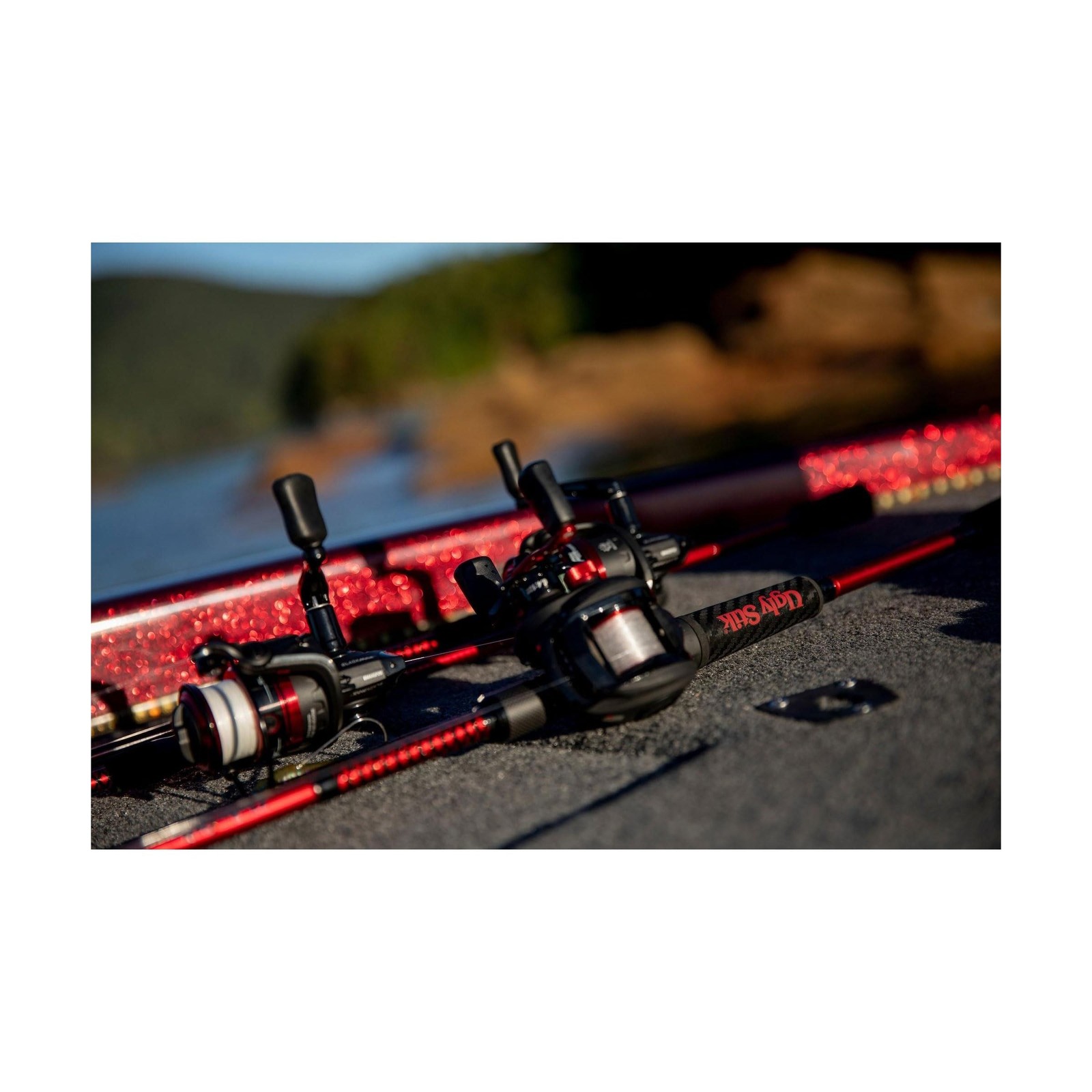 Ugly Stik Carbon Low Profile Baitcast Reel and Fishing Rod Combo