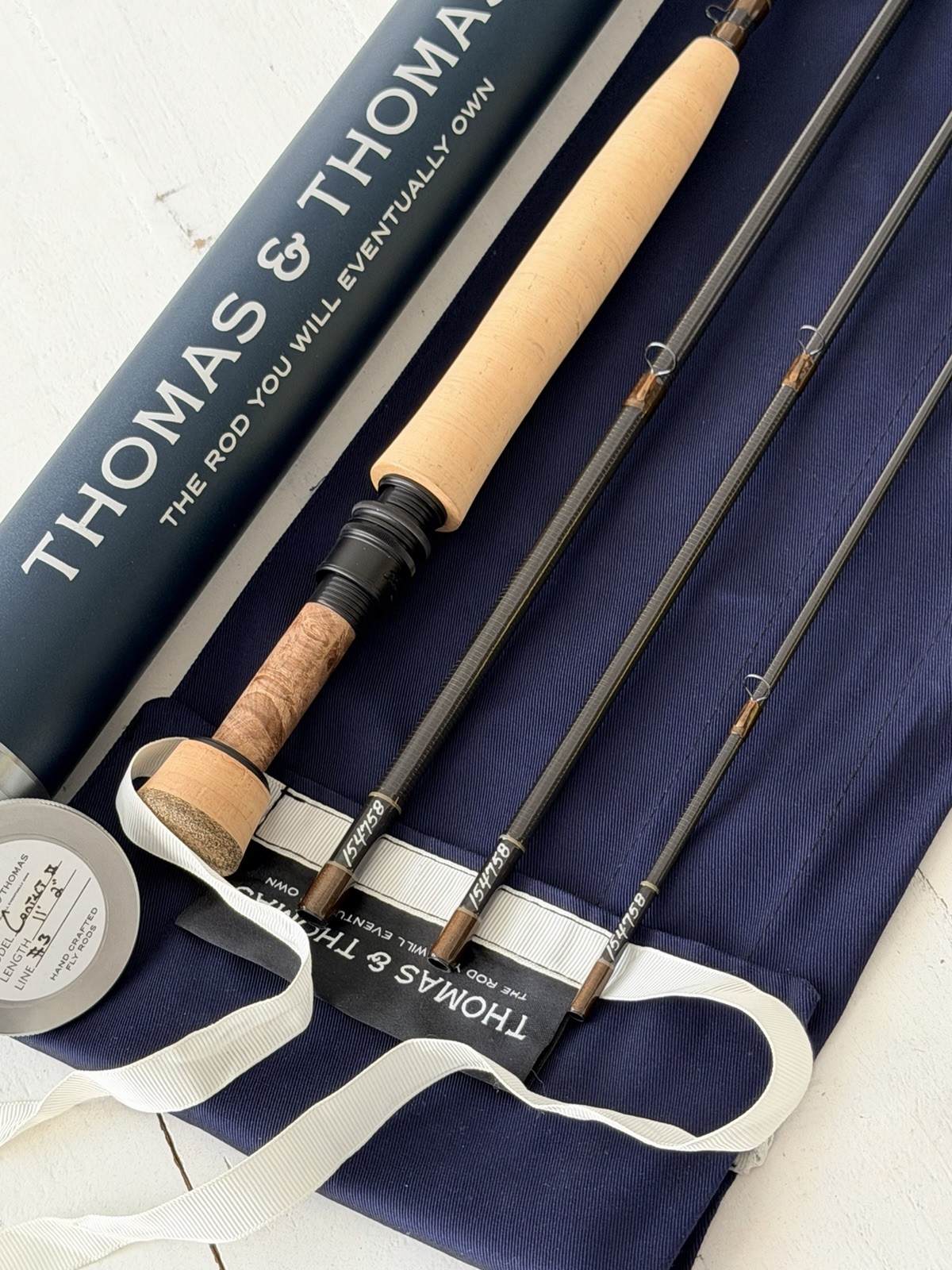 ** BEAUTIFUL**🔥 Thomas & Thomas CONTACT II 3wt 11’2”in~4pc Fly Rod🔥~LEGENDARY~