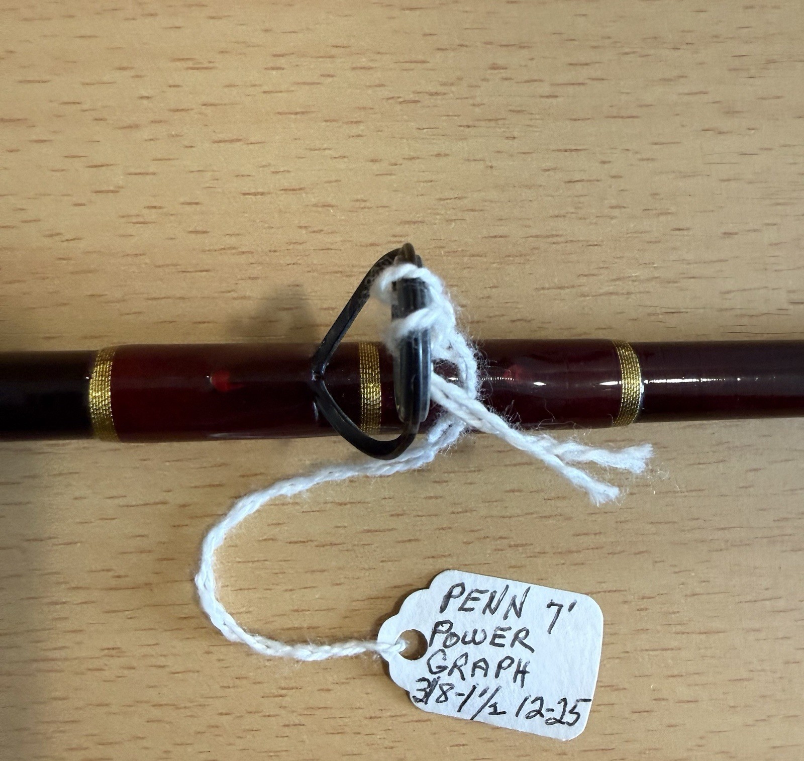 Penn Power Graph 7ft Casting Rod Med Heavy Fast Graphite 10-20lb 8 Guides