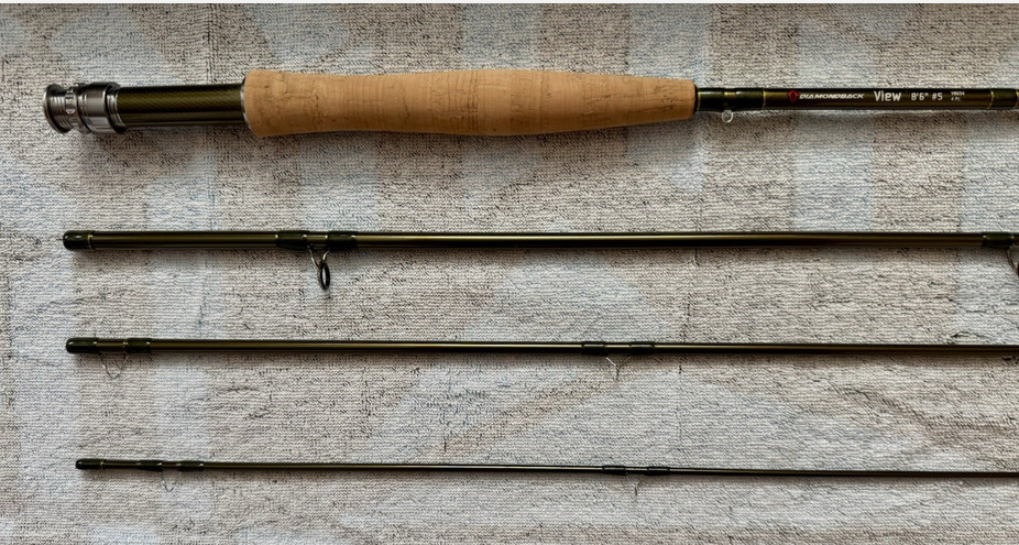 Diamondback Fly Rod. View Fly rod (NEW) 8’6″ 5 wt. 4pc.