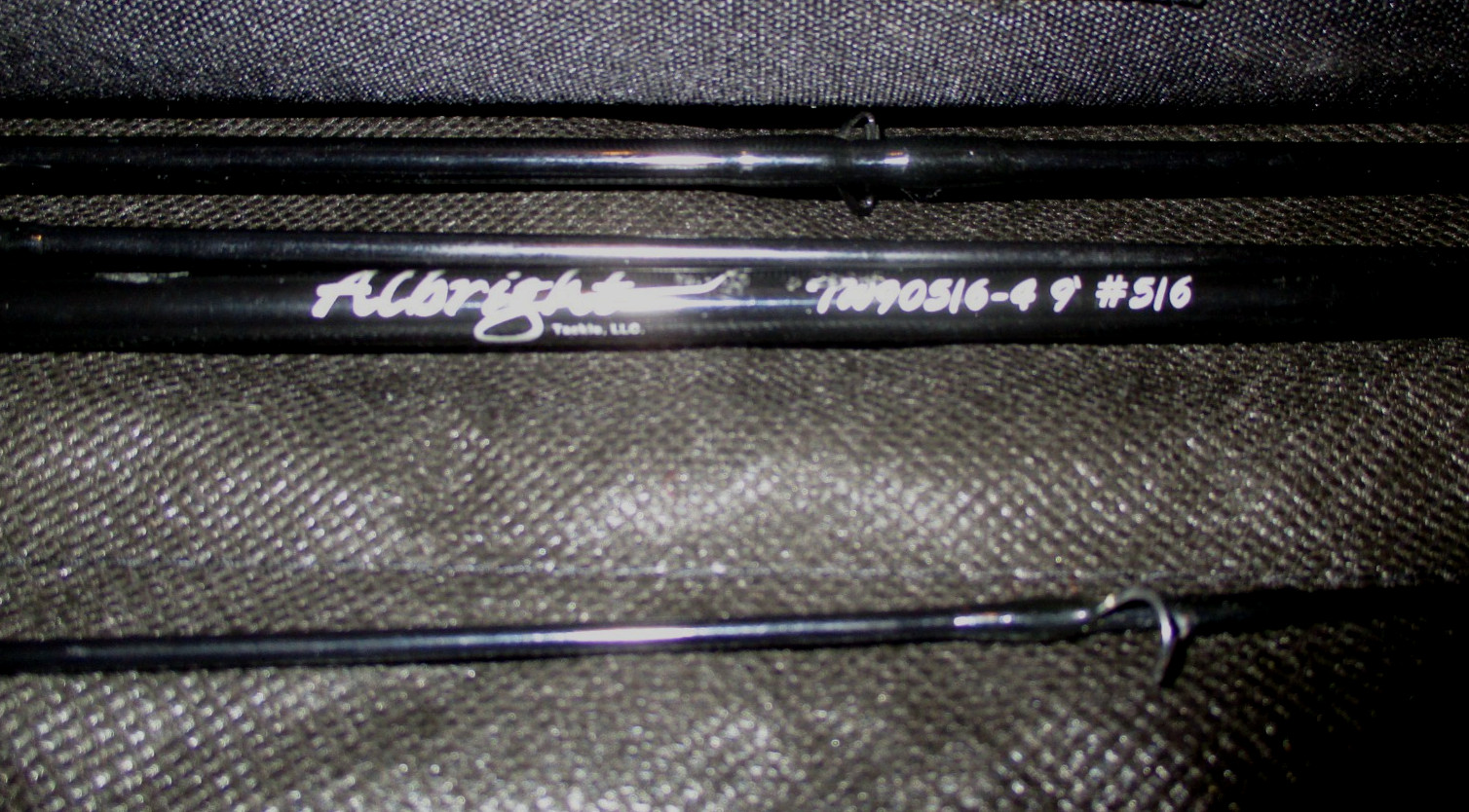 Albright fishing flyrod # 516 – 4 Piece Numbered with Travel case