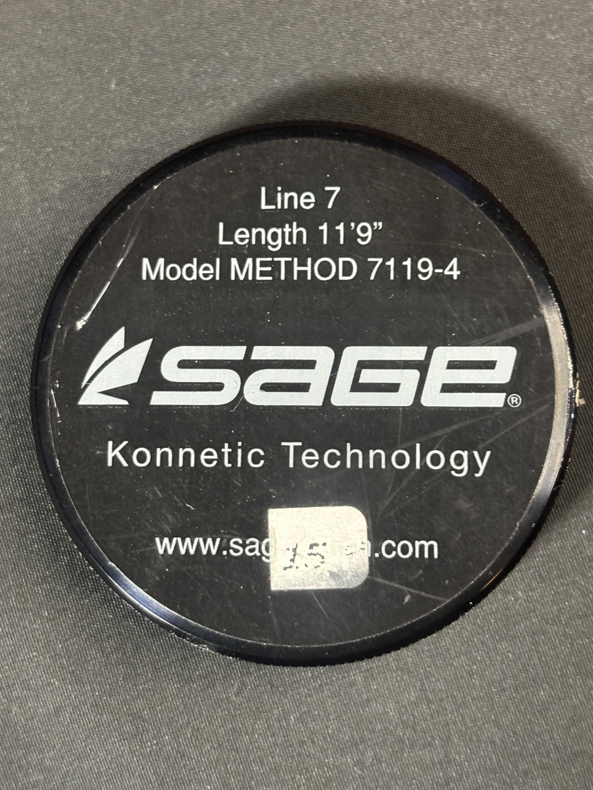 SAGE METHOD 7119-4 11ft 9in 7wt 4pc Excellent Condition /Serial AJ25479