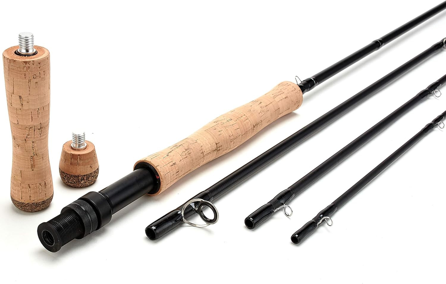 10 Feet 9 Inches Carbon Fiber Switch 7Wt 8Wt Fly Fishing Rod 4 Pieces Sections E