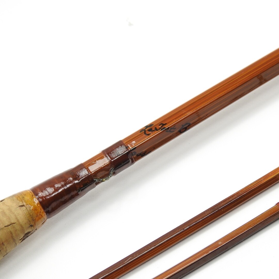 Letort Brand “Classic” No. 2706 Bamboo Fly Fishing Rod. 7’ 2”. W/ Tube & Sock.