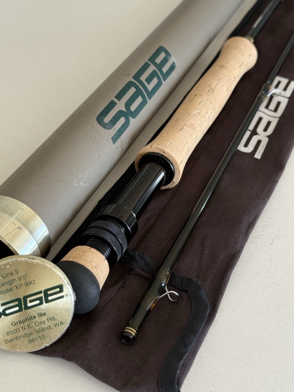 **BEAUTIFUL** 🔥 SAGE XP 9wt. 9’ft Flyrod!!🔥~LEGENDARY 2pc~ 🔥