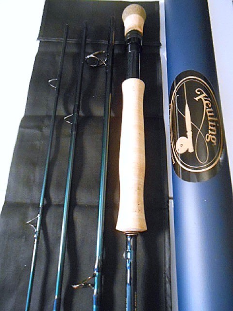 E.L. KEULING ROD CO 9′ 9WT. UP-LOCKING 4PC CARBON FIBER FLY ROD 2026 USA