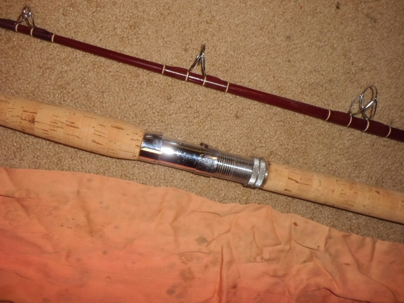 Vintage FENWICK Feralite PLB90 Surf Spinning 9′ Rod- 10-25 lb test- #K147849