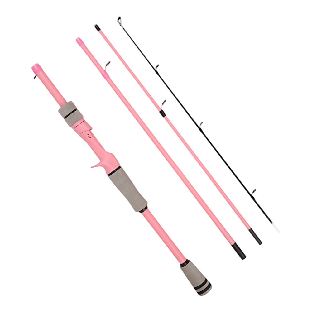 Lightweight for 2.1m Carbon Fishing Rod 4 Section for Saltwater Freshwater Use
