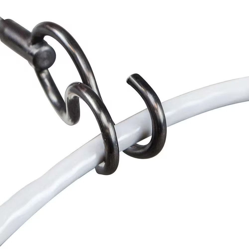 Double-S Hook Fish Rod Attachment