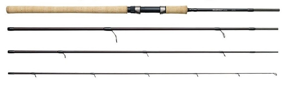 RON THOMPSON SPECIALIST 4pc 17ft 15-45g SALMON WORMING STICK ROD SPIN SHRIMPING