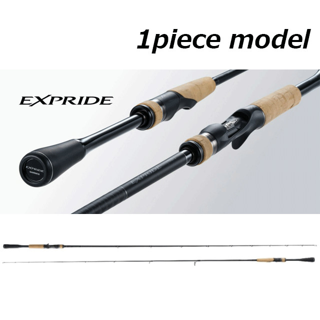 SHIMANO 22 EXPRIDE 267L+ 6.7 ft Spinning rod Grip Joint Ship 1/8 – 1/4 oz Bass