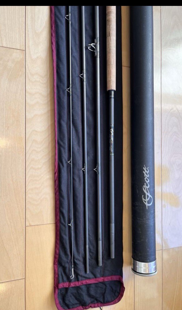 Scott LS2 4pc 14ft 8wt Fly Rod Fishing