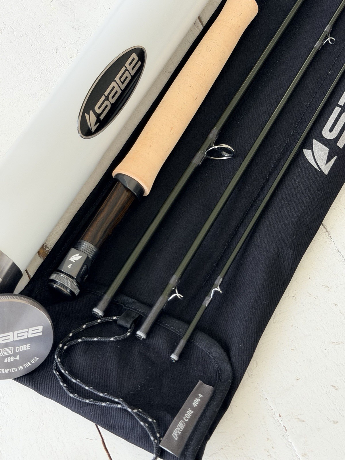 **BEAUTIFUL** 🔥 SAGE R8 Core 4wt. 8’6”in FlyRod!!🔥~LEGENDARY~🔥