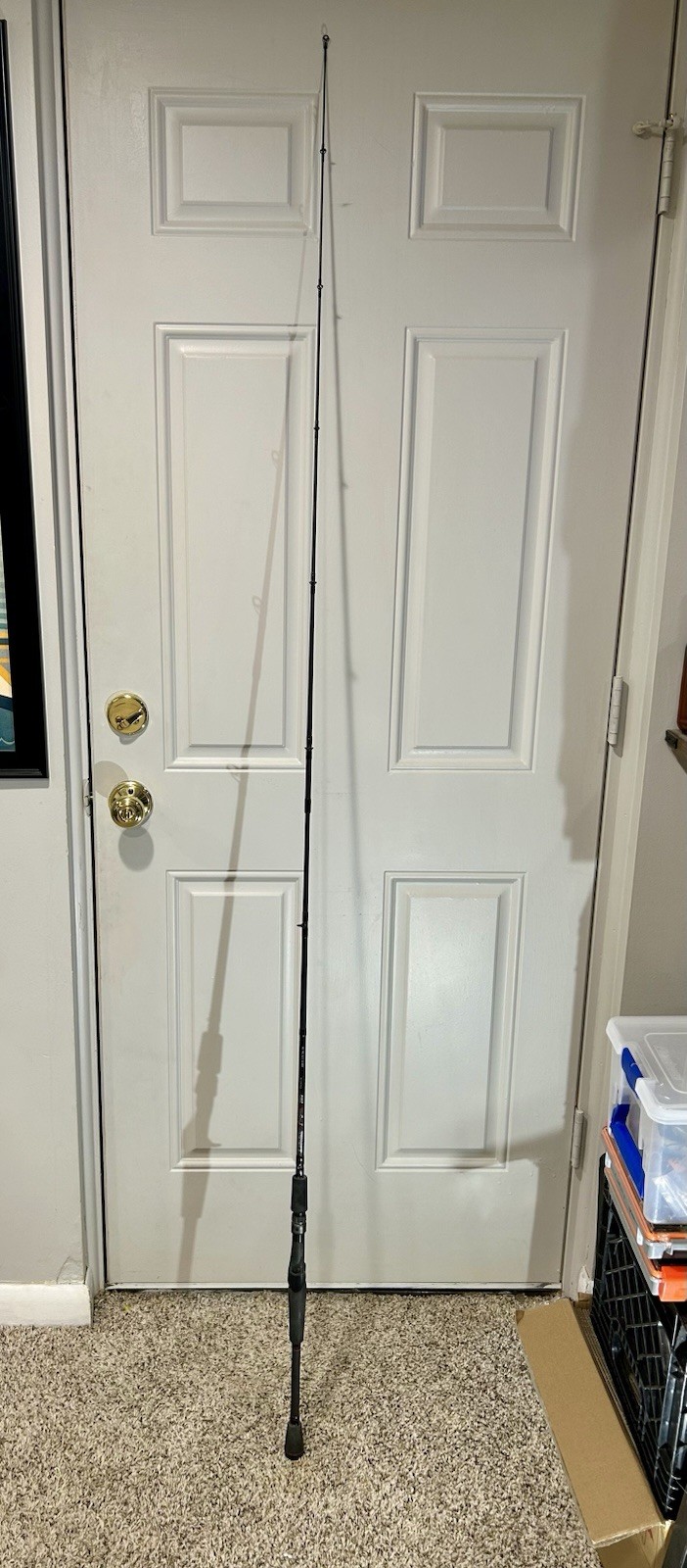 Cabela’s Pro Guide PGC665-2B 6’6″ Casting Rod 2-Piece 8-17lb 1/4-1oz EUC