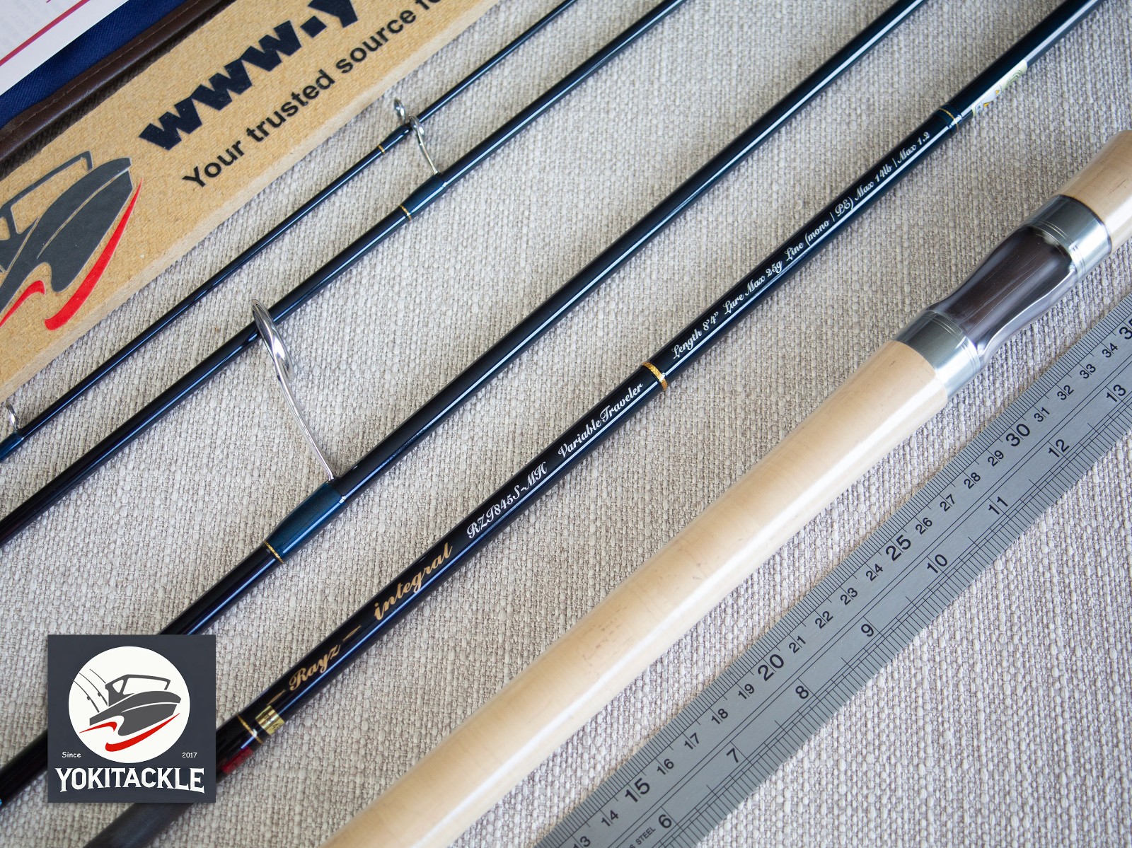 Tenryu 23 Rayz Integral RZI845S-MH 5 Piece Spinning Rod for Trout